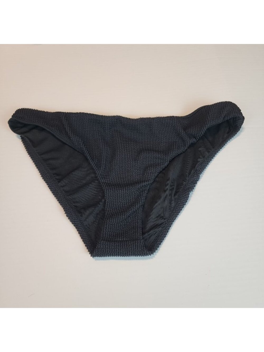 J.Crew plus size XXL swimwear Ribbed texture  swim bikini black  New